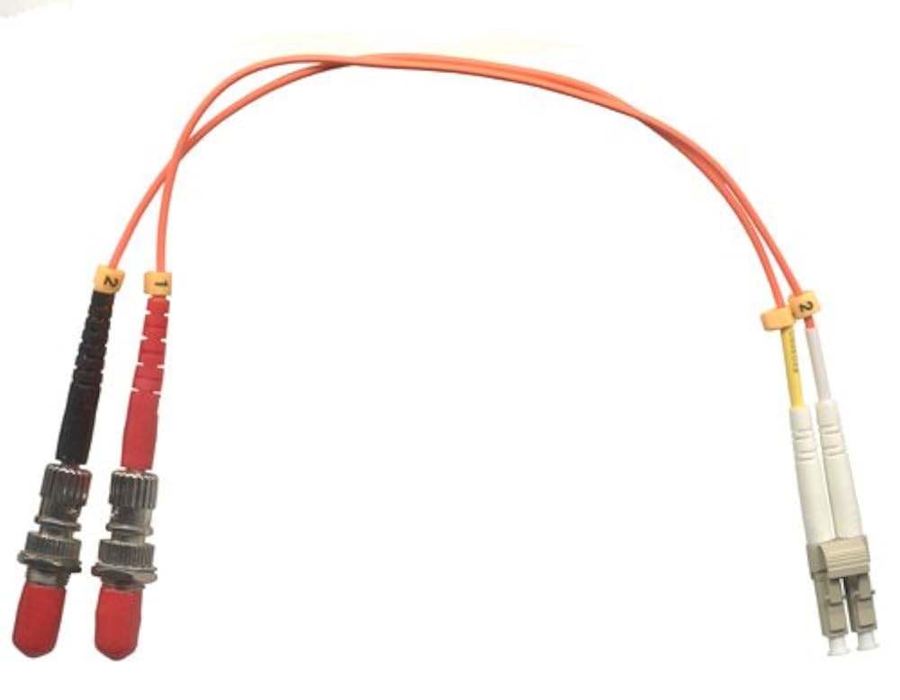 トップス HALYA POSITION LS/SIGN SS XL Amazon.com: 1ft Fiber Optic Adapter Cable LC (Male) to ST